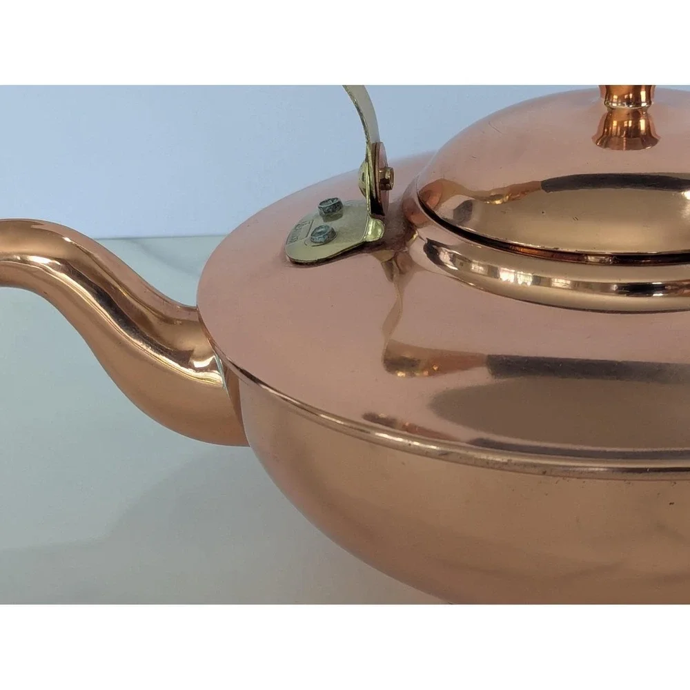 Vintage Unused Copper Kettle